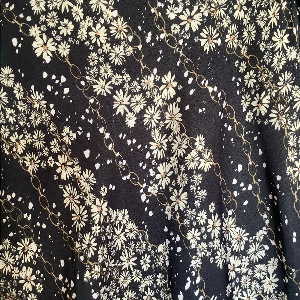NWT Victoria’s Secret Floral Bias Cut Midi Skirt Cottagecore Slip Skirt Size S - Picture 6 of 10